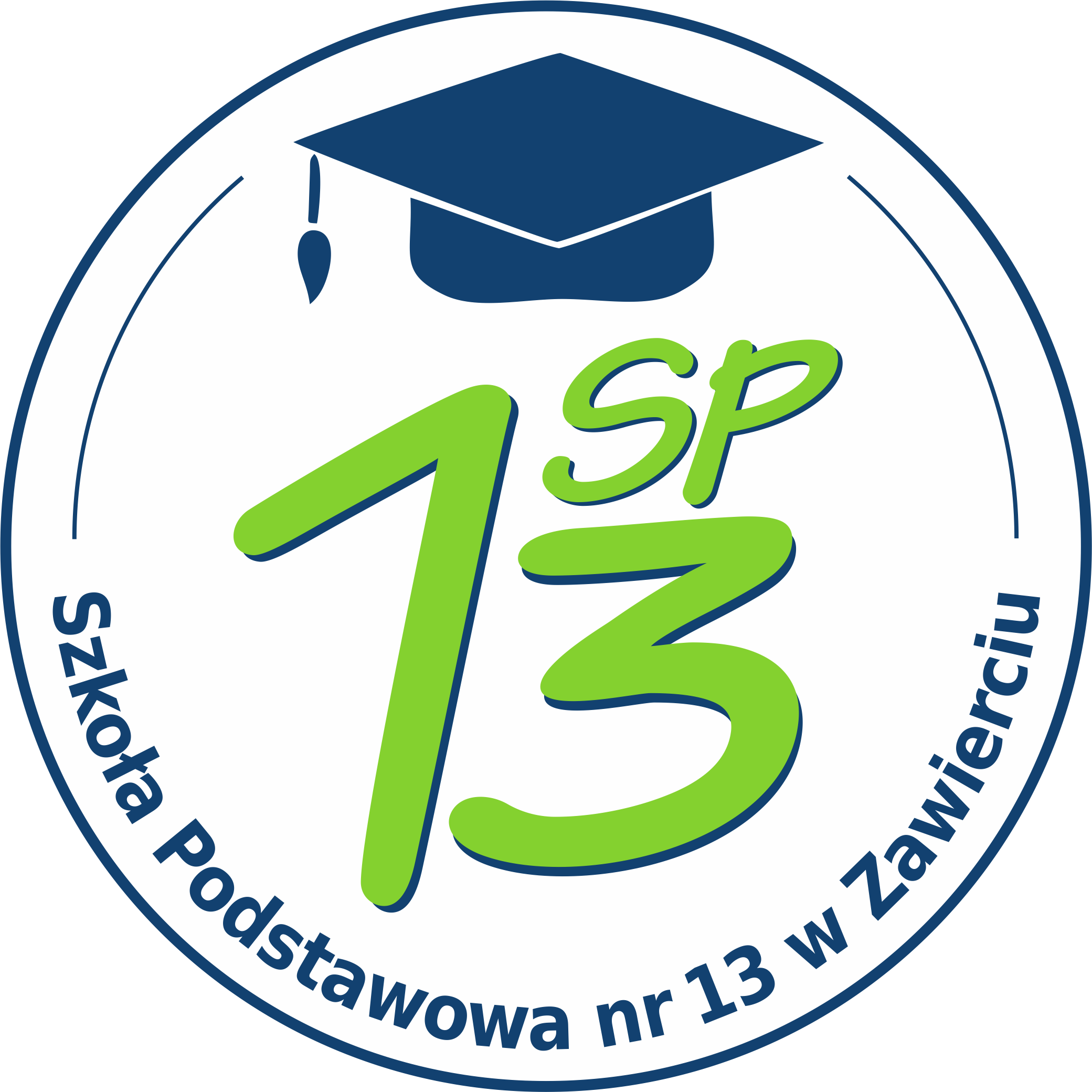 Logo Szkoły Podstawowej nr 13 w Zawierciu